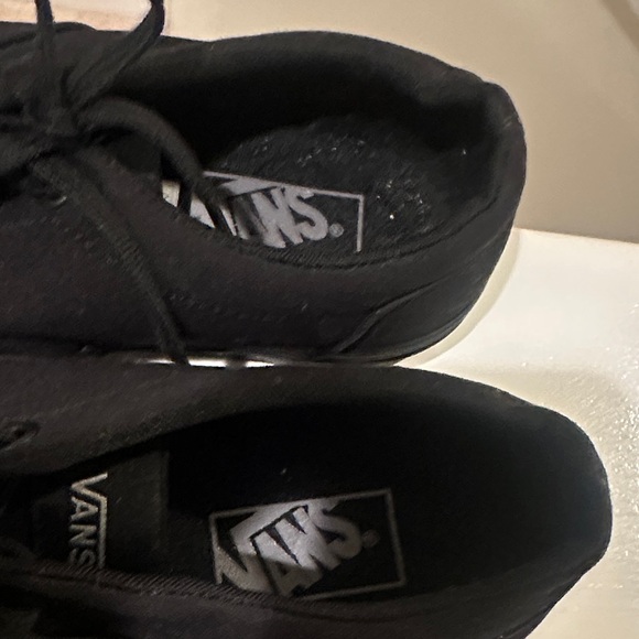 Vans Black Canvas WoMen's Sneakers size 9 - Picture 13 of 13
